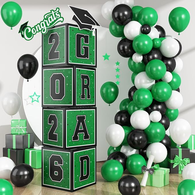 2026 Graduation Decorations, So Proud of You and Class of 2026 Grad Balloon by Togvu