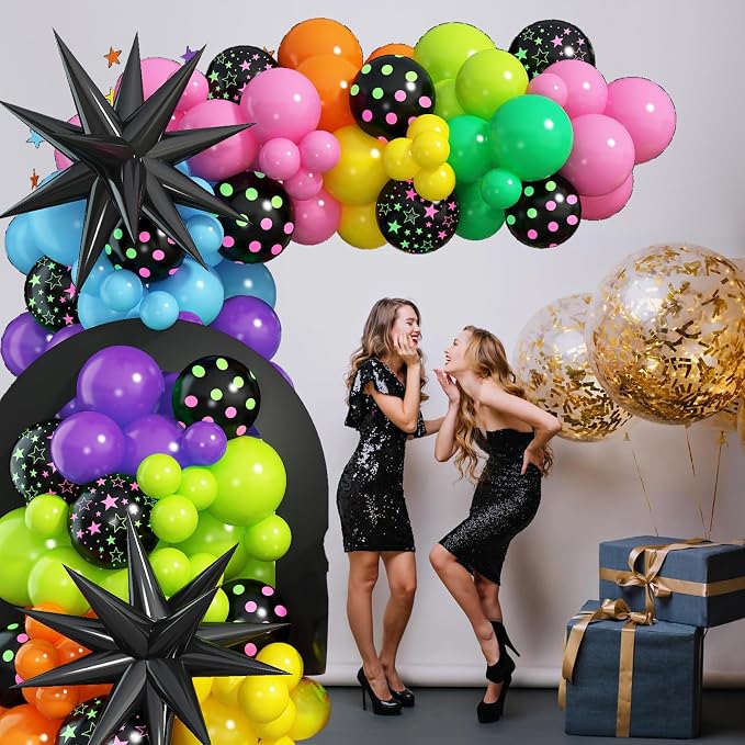 Rainbow Balloon Arch Garland Kit - Image 4