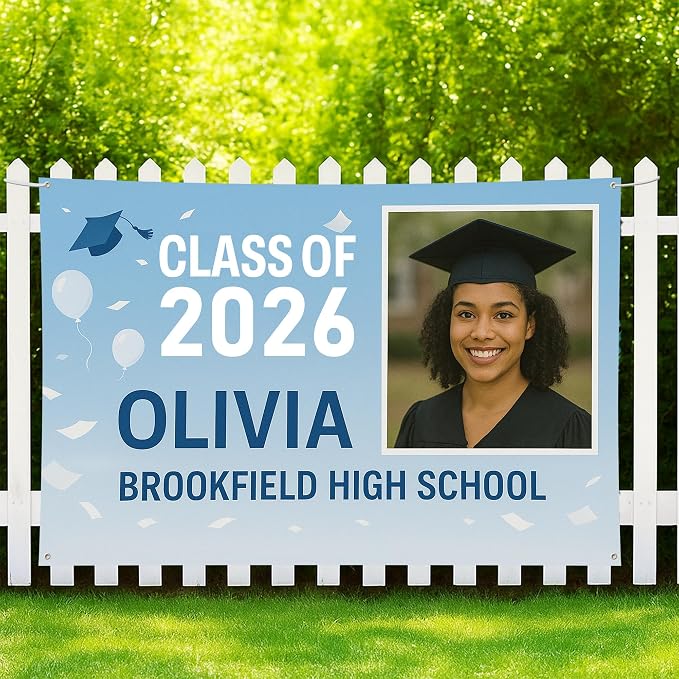 Custom Graduation Banner Class of 2026 - Image 5