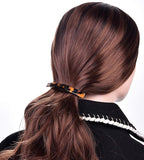 Fsmiling Hair Barrettes for Women French Hair Barrette Clip Large Acetate Hair Clips Barrette No Slip Hair Accessories 4-Pack