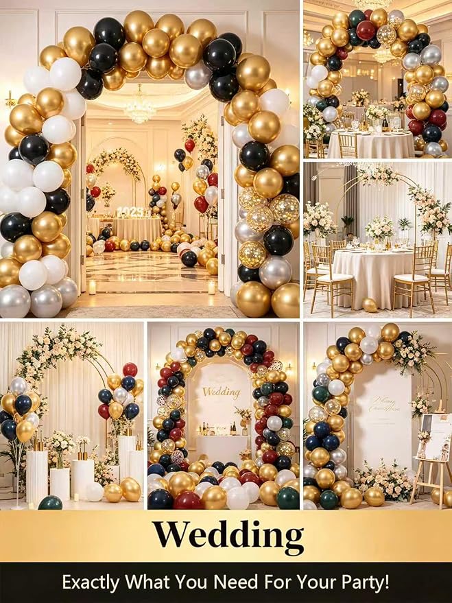 Gold Balloons 60 PCS Metallic Gold Balloons 12 Inch Gold Metallic Balloons - Image 9