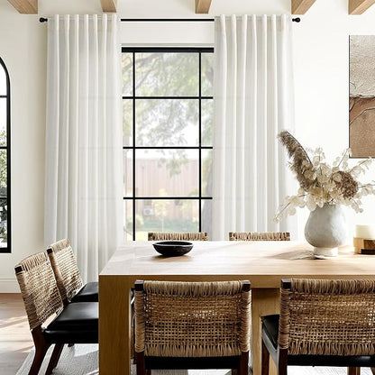 Natural Linen Curtains 96 Inches Long - Image 8