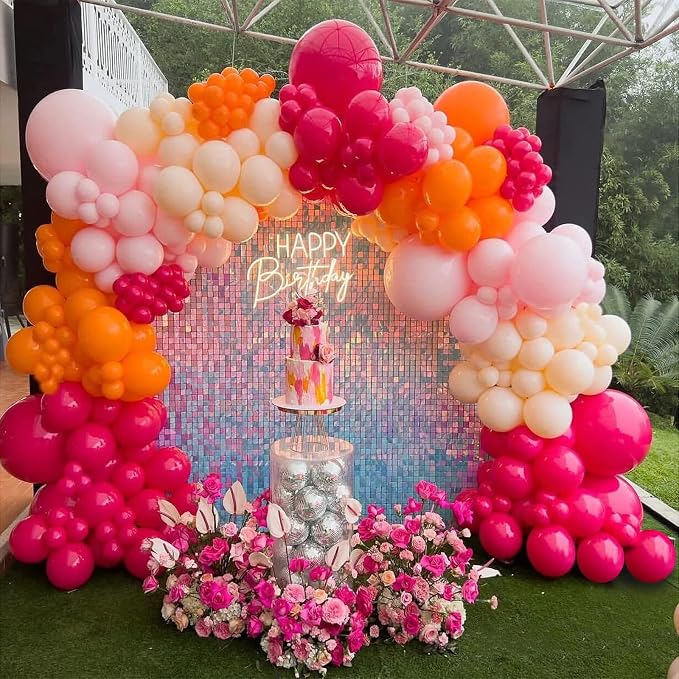 50 Pack Orange Balloons 12 Inch - Image 4