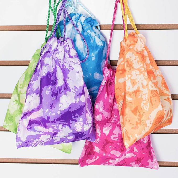 Super Z Outlet Tie-Dye Camouflage Drawstring Bags Party Favors, Arts & Crafts - Image 8