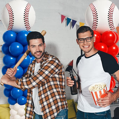 Gejoy 2 Sets Baseball Balloon Column Stand Kit - Image 3
