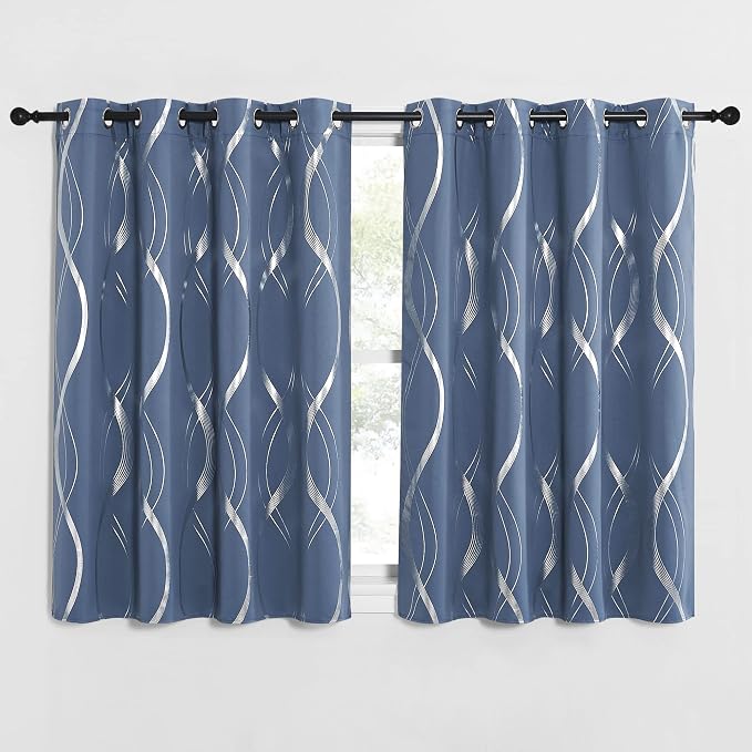 NICETOWN Blackout Short Curtains Panels - Image 2