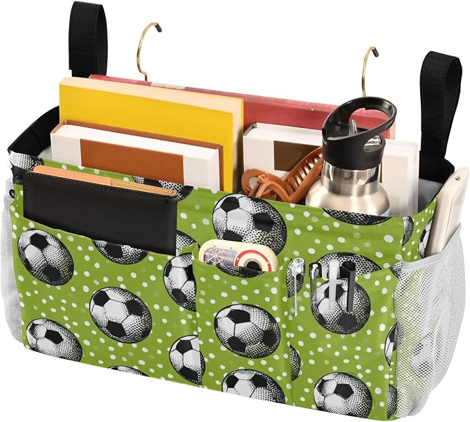 Bedside Caddy Hanging Bunk Bed Caddy Bed Organizer Hanging Pocket - Image 3