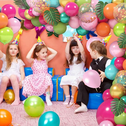 158Pcs Tropical Balloon Arch Garland Kit - Image 5