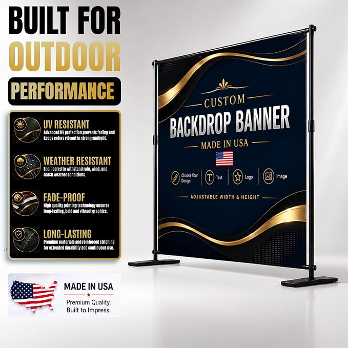 custom backdrop banner stand by BCB custom banner - Image 4