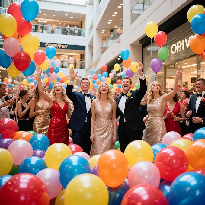 120 Balloons Rainbow Thickened 12 Inch - Image 7
