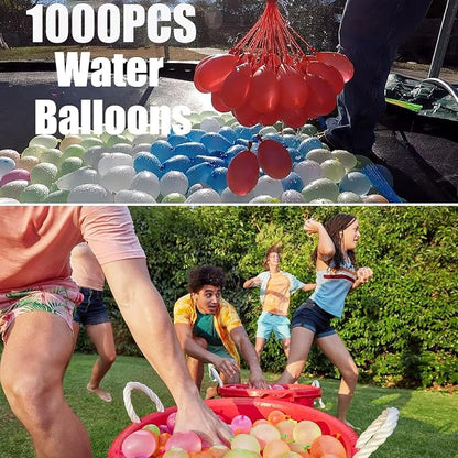 Water Balloons Quick Fill 1000 – 1000 Pack Self-Sealing Water Bombs, Easy Fast - Image 3