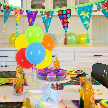 TONIFUL 4 Set Colourful Balloon Stand Balloon Centerpieces - Image 6