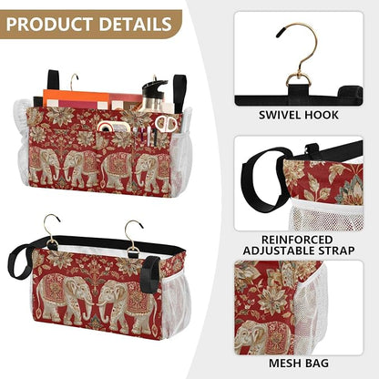 Bedside Caddy Hanging Bunk Bed Caddy Bed Organizer Hanging Pocket - Image 5