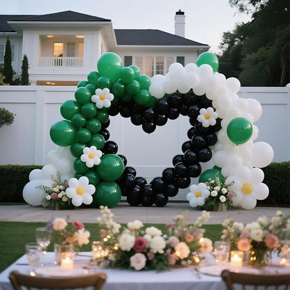 Dark Green Balloons 145pcs Different Sizes 18 12 10 5 Inch Forest Green Balloons - Image 6