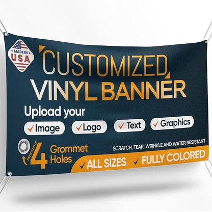 Custom Banners – Personalized Vinyl Signs by MiraclePrints