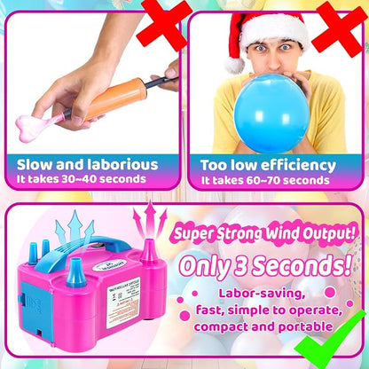 Anordsem Electric Balloon Air Pump: Polypropylene Plastic Case - Image 5