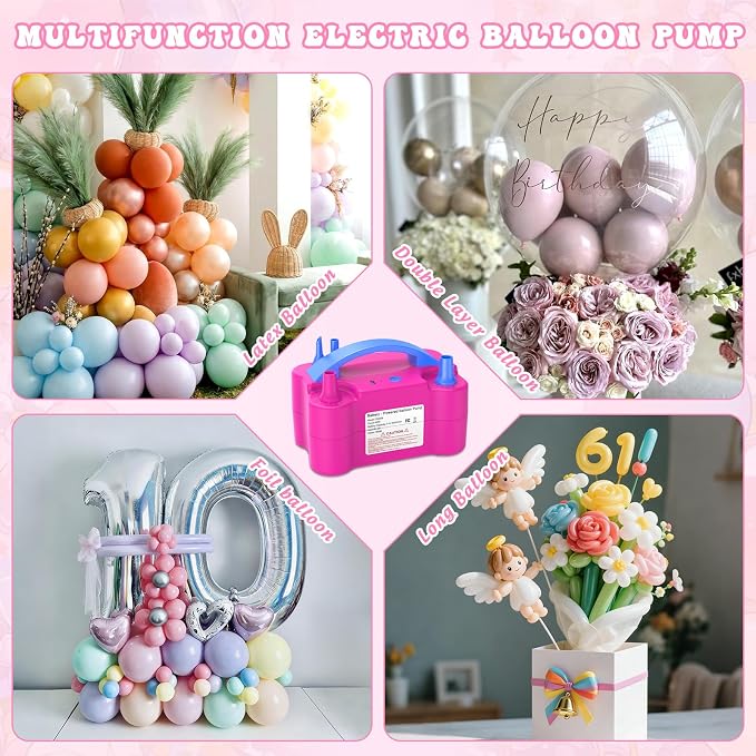IDAODAN Electric Balloon Pump, Portable Electric Balloon Blower Machine - Image 6