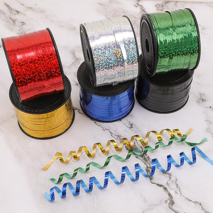 100 Yards Curling Ribbon-Balloon 6PCS Ribbon-Balloon String - Image 3