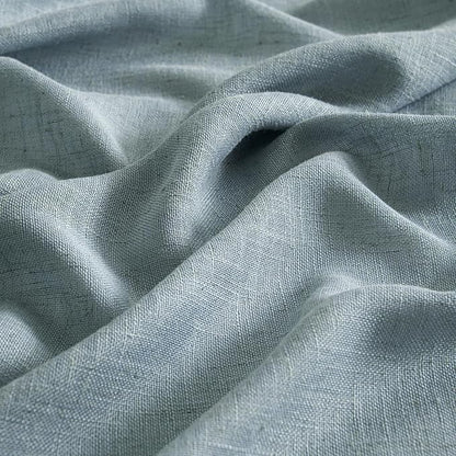 MIULEE Dusty Blue Linen Curtains 42x84 Inch Length - Image 3