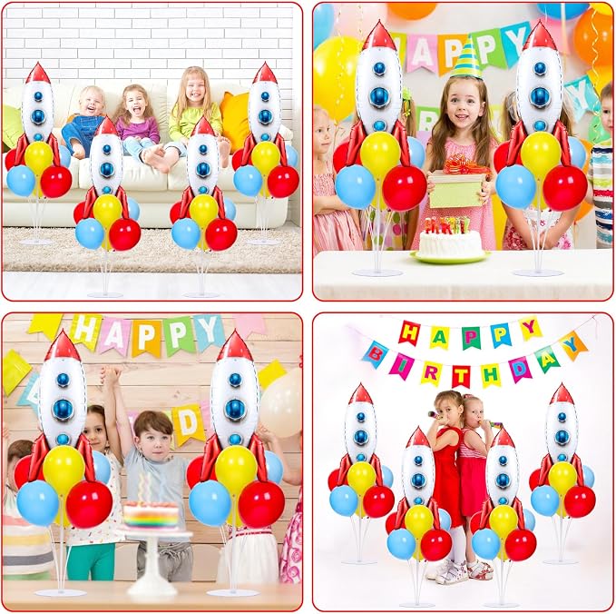 4 Sets Toy Inspired Themed Party Balloons Stand Kit - Image 7