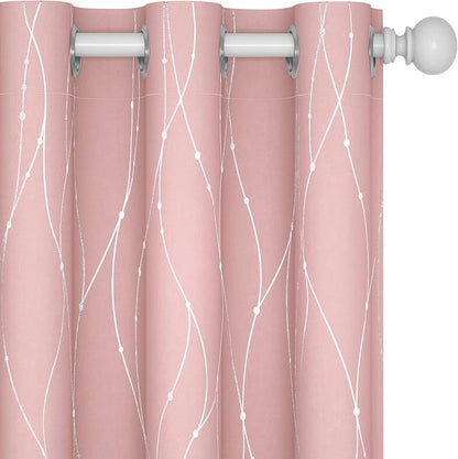 Deconovo Living Room Curtains 45 Inches Long, Thermal Insulated, Room Darkening by Unknown
