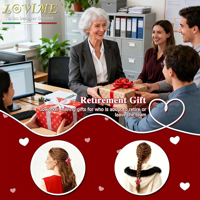 Inspirational Birthday Gifts for Women, Girls "Guardian Angel" Premium Hair Clip, Goodbye Farewell Gifts for Retirement Moving Away Sister Girlfriend Coworker Bestie Granddaughter, Still with You