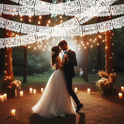 TaoBary 6 Pcs Papel Picado Mexican Wedding Cielito Lindo Party Decor 118 Feet - Image 7