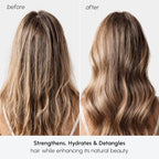 MAREE Leave In Conditioner for Dry Damaged Hair - Leave In Conditioner for Curly Hair Care - Color Treated Hair Moisturizer for Women & Men with Keratin & Argan Oil - Acondicionador Para Cabello