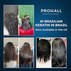 Brazilian Keratin Treatment Blowout Complex-PROHALL SELECT ONE 4.05 oz-Formaldehyde Free Keratin Hair Treatment-Queratina Brasileña Keratina Para Alisar el Pelo Sin Formol-Pack of 2