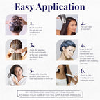 Expert Hair Botox Kit - Anti-Frizz, Thermo-Active, Natural Look - Keratin Treatment for Smoothing and Frizz Control, 3x 1kg/35.3 oz