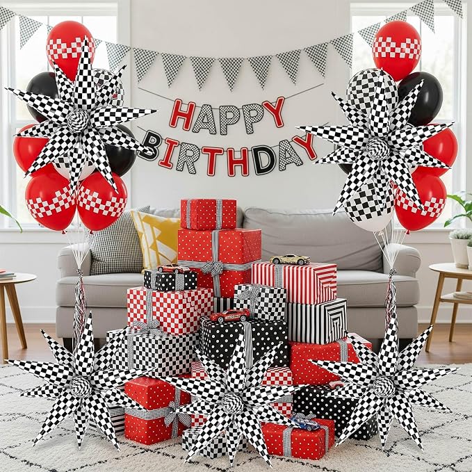 60 Pcs Star Balloons Explosion 12 Point Foil Cone Balloons Magic Balloon Large - Image 3