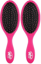 Wet Brush Detangling Brush, Original Detangler Brush (Pink) - Wet & Dry Tangle-Free Hair Brush for Women & Men - No Tangle Soft & Flexible Bristles for Straight, Curly, & Thick Hair (Pack of 2)