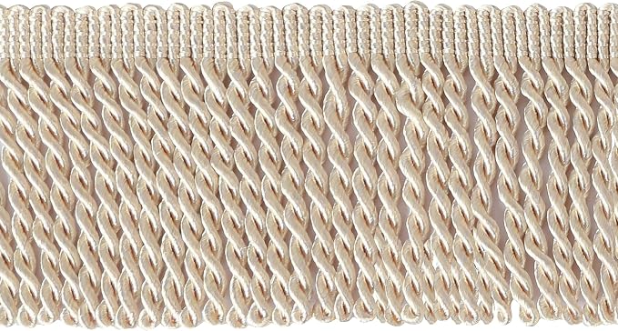 BEL AVENIR Bullion Fringe Trim Curtain Fringes 5 Yard x 2.5 Inches Sewing | - Image 2