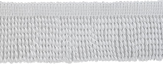 BEL AVENIR Bullion Fringe Trim Curtain Fringes 5 Yard x 2.5 Inches Sewing | - Image 2