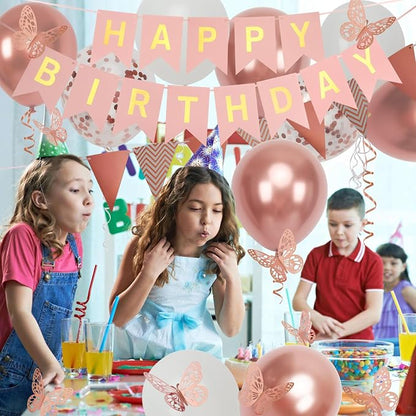 Rose Gold Birthday Decoration - Image 5