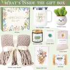 Gift Baskets for Women, Get Well Gifts for Women After Surgery, Birthday Gifts Thinking of You Gifts for Woman, Care Package, Sending Hug Feel Better Self Care Box for for New Mom Wift Teen Girls