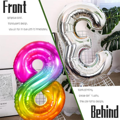 Number Balloon | Number 8 Balloon - Image 3