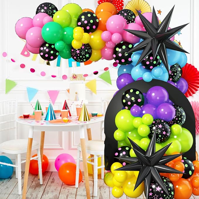 Rainbow Balloon Arch Garland Kit - Image 7