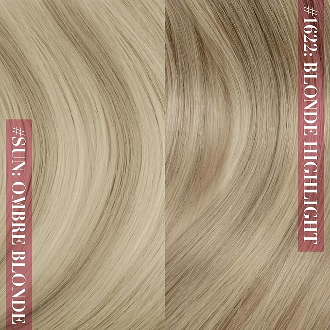 YoungSee 150g Hair Extensions Clips in for Women Ash Blonde Clip in Hair Extensions Real Human Hair Ombre Platinum Blonde Balayage Clip on Hair Extensions Straight Hair 20Inch 7Pcs
