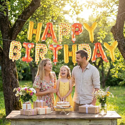 Happy Birthday Balloon Banner - Image 2