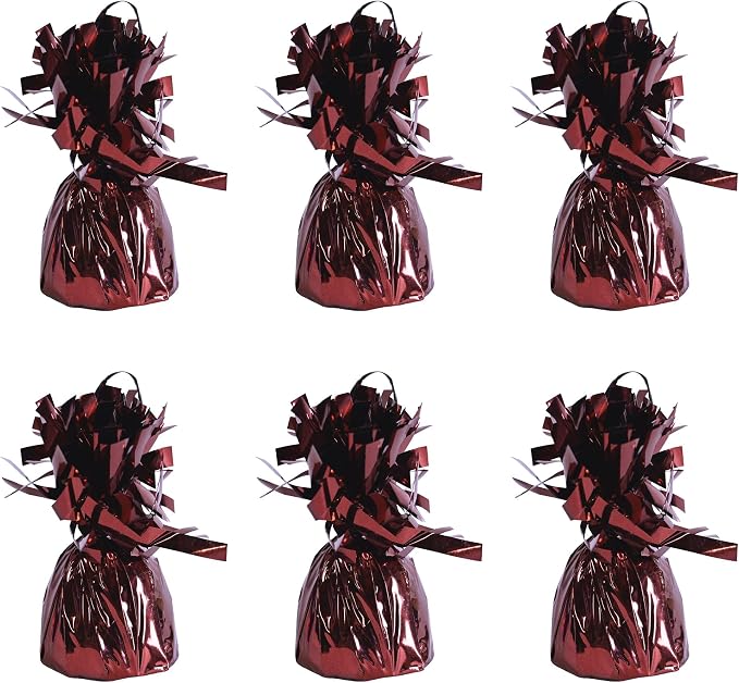 Beistle Metallic Wrapped Balloon Weights, Centerpieces and Table Décor by Beistle