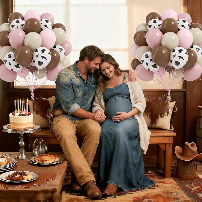 60pcs Cow Print Balloons 12inch - Image 6
