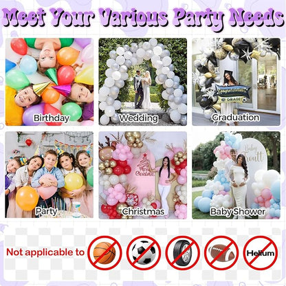 Balloon Pump Electric, Portable Balloons Inflator Air Pump - Image 4