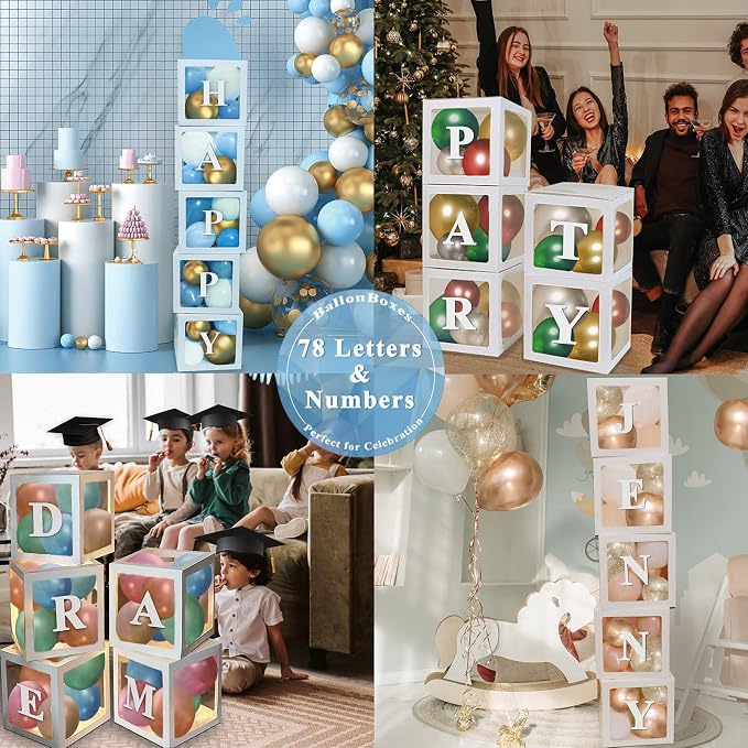 Ledido Transparent Balloon Boxes - Image 5