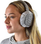 C.C Soft Winter Warm Adjustable Headband Ear Warmer Earmuffs