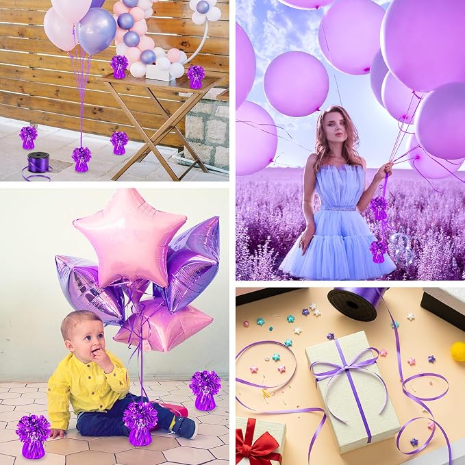 24 PCS Balloon Weights Metallic Anchor, Balloon Holder Heavy Weights | - Image 7