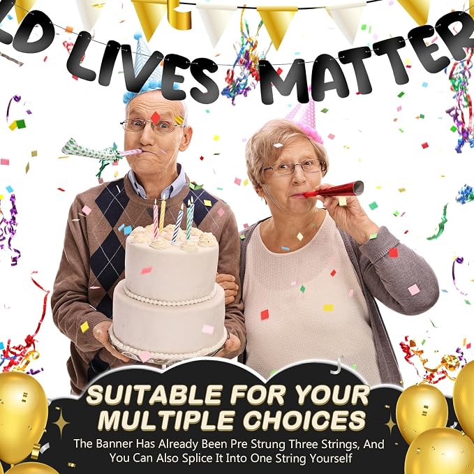 Fulmoon Pre Strung Banner 6.56 ft Funny Birthday Retirement Party Decorations - Image 5