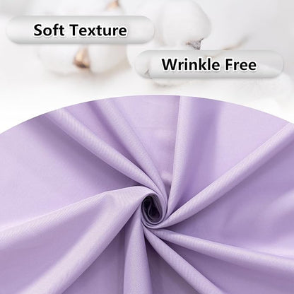 Lavender Backdrop Curtain for Parties Wedding Light Purple Background Curtains - Image 7