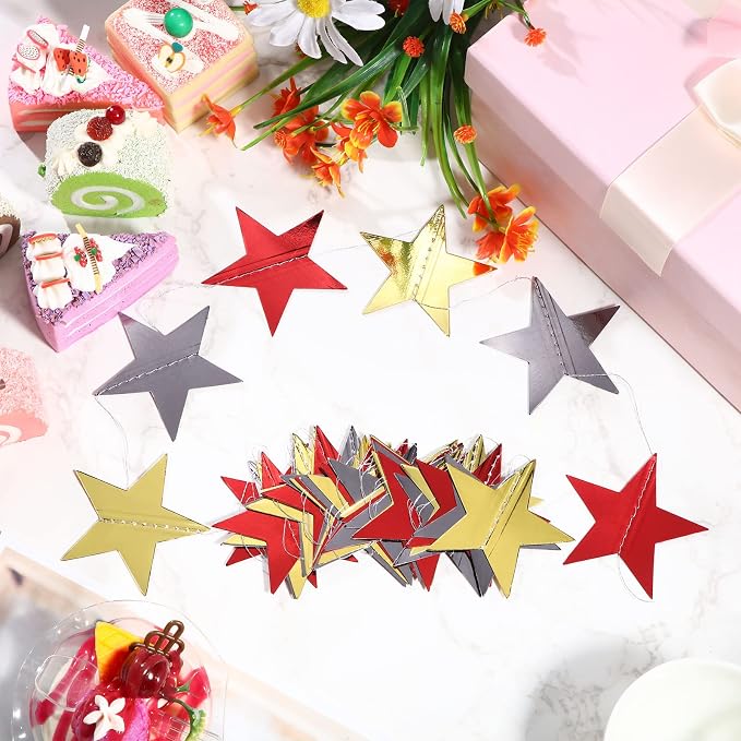 Patelai 130 ft Star Garland Banner Decor - Image 4