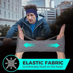 WTACTFUL Double-Layer Fleece Pro, Ear Warmers Muffs Cold Weather Winter Headband Ear Covers for Men Women Ski Running Cycling